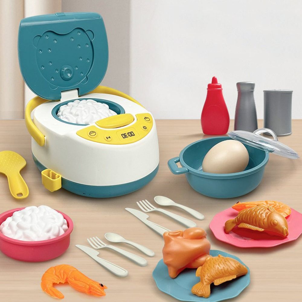 Kids Outdoor Kitchen Accessories - Multicolor Kids Cooking Playset Microwave Gas