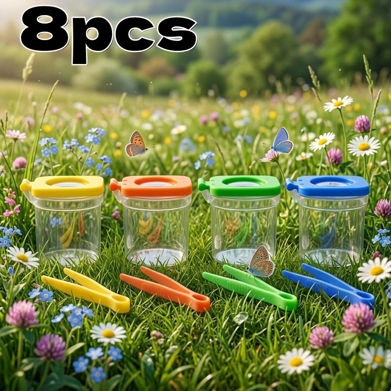 Kids Outdoor Explorer Kit - Kids 8-in-1 Insect Collecting Kit, Comes
