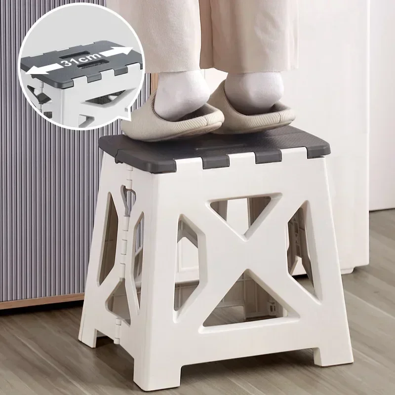 Portable Plastic Folding Stool - Kids Outdoor Folding Chair recension och pris