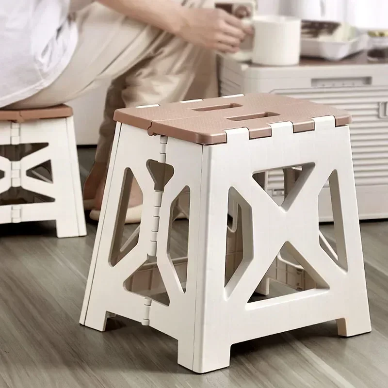 Portable Plastic Folding Stool - Kids Outdoor Folding Chair recension och pris