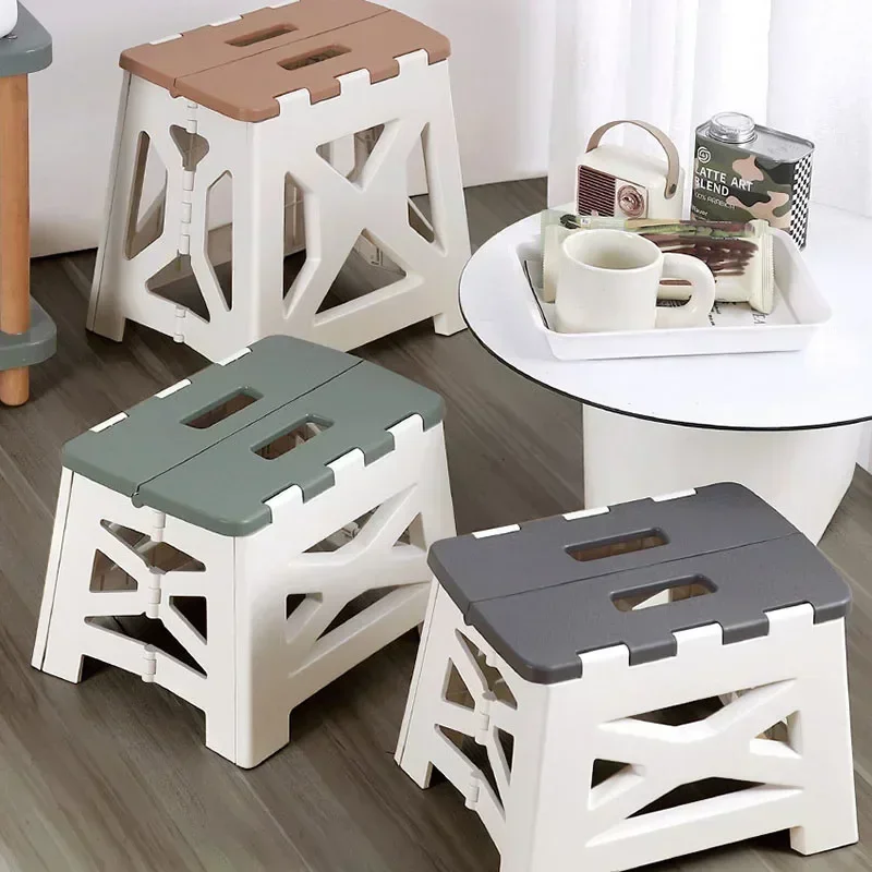Portable Plastic Folding Stool - Kids Outdoor Folding Chair recension och pris