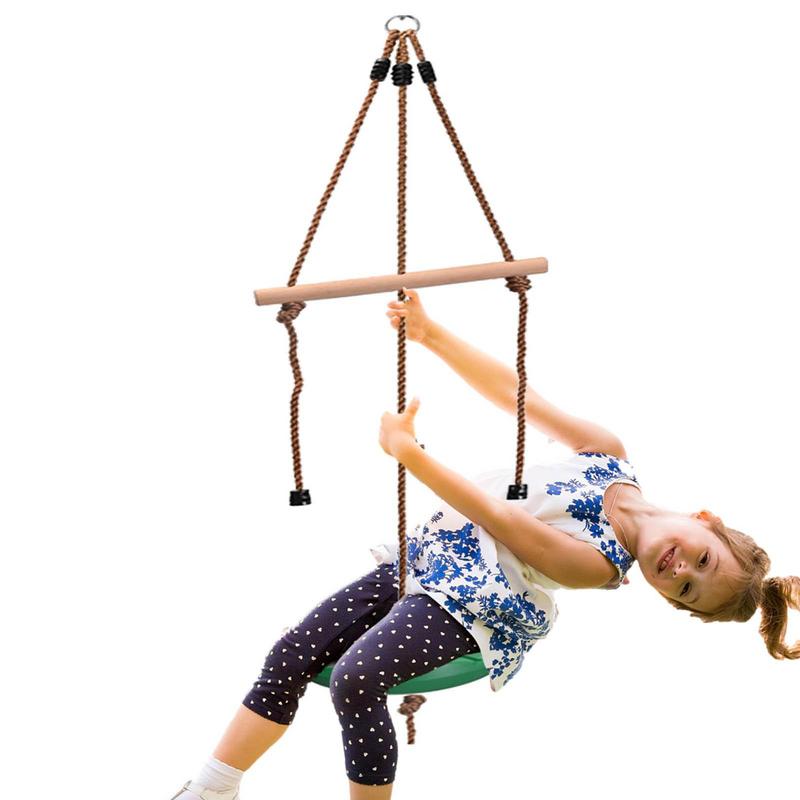 Climbing Rope Swing Monkey Bar - Kids Outdoor Monkey Bar Set recension och pris