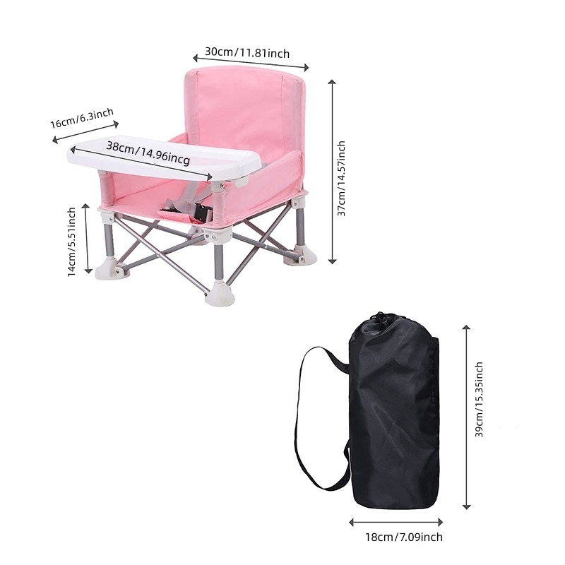 Baby Booster Seat Dining Chair - Kids Outdoor Folding Chair recension och pris