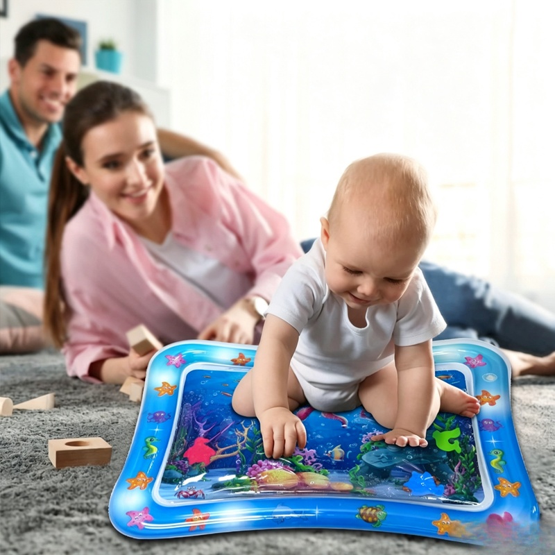 Thickened Inflatable Pet Water - Slip Slide Water Mat recension och pris