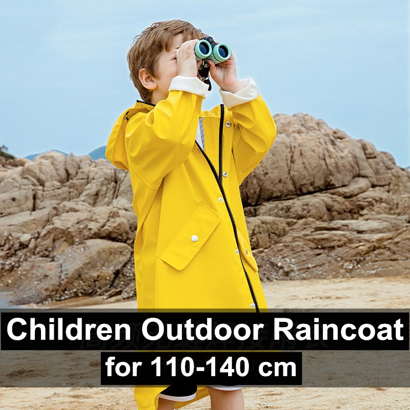 100-140 Cm Children's Raincoat - Kids Outdoor Jumpsuit recension och pris