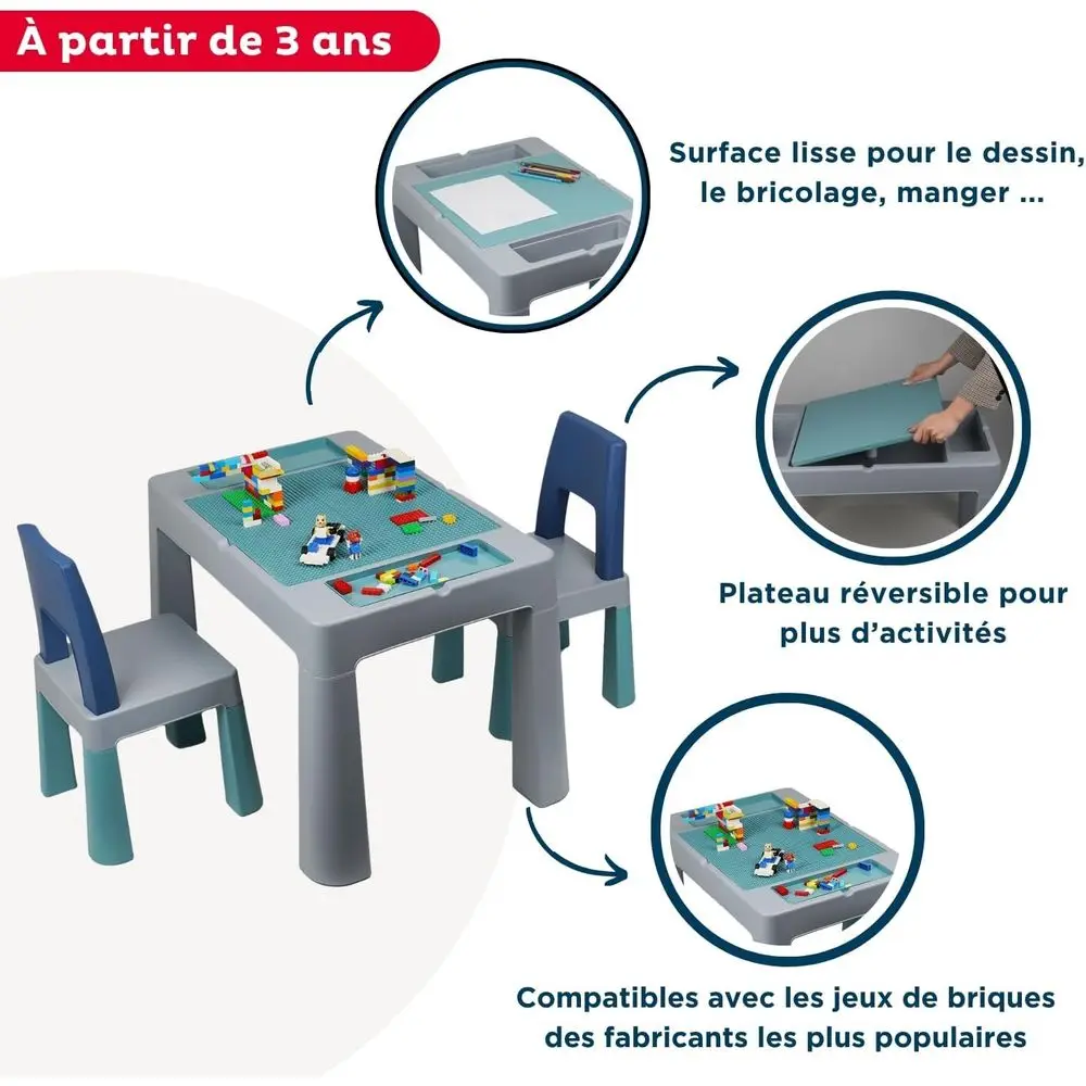 Versatile Kids Activity Table  - Kids Outdoor Chair And Table recension och pris