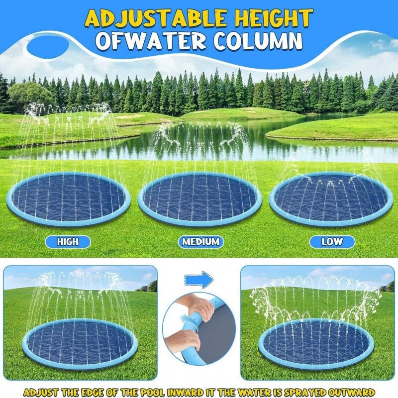 Children Play Spray Mat 100/17 - Kids Outdoor Activity Centre recension och pris