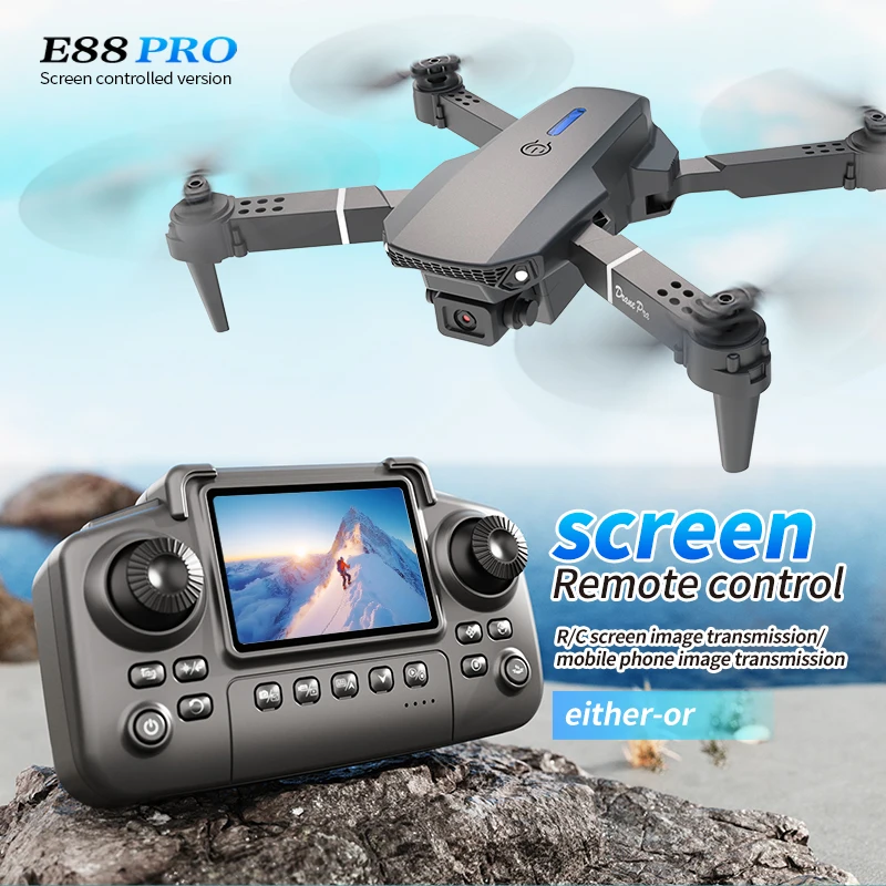 Professional E88 PRO Drone wit - Kids Outdoor Exercise Equipment recension och pris
