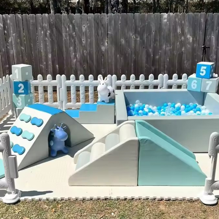Indoor/Outdoor Soft Playground - Kids Outdoor Tunnel recension och pris