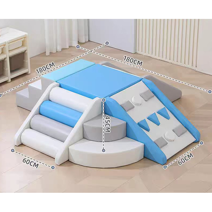Indoor/Outdoor Soft Playground - Kids Outdoor Tunnel recension och pris
