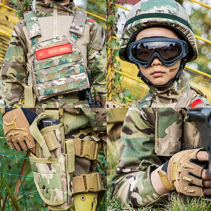 Children Tactical Camouflage S - Kids Outdoor Jumpsuit recension och pris