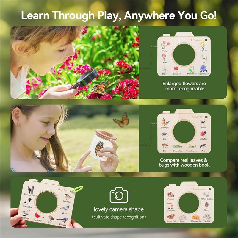 X18A-Bug Catcher Kit For Kids  - Kids Outdoor Explorer Kit recension och pris