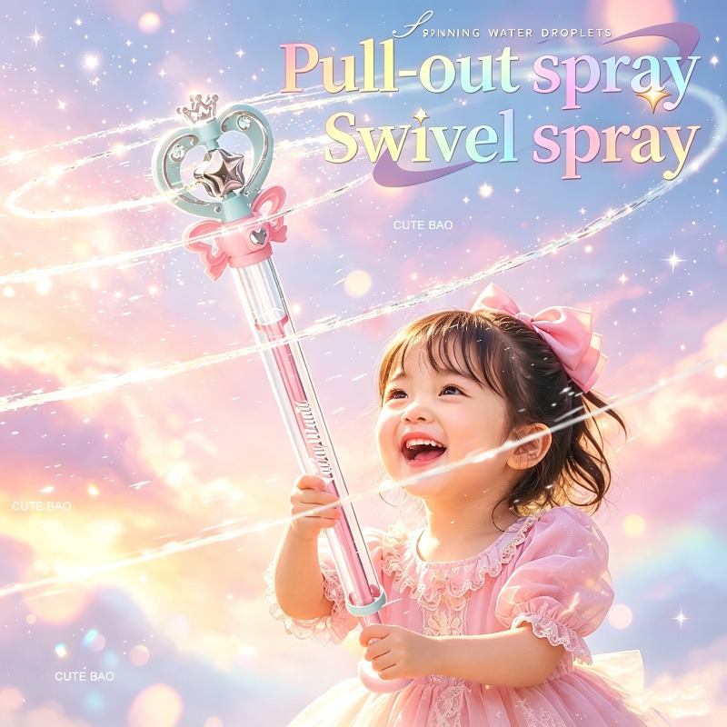 Magic Fairy Wand Water Gun  Su - Kids Outdoor Exercise Equipment recension och pris