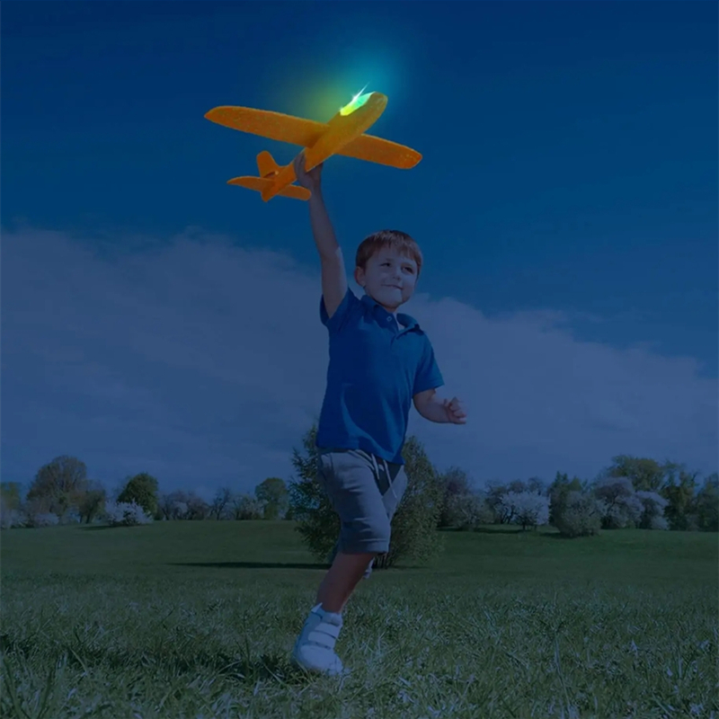 Electric Foam Plane Glider Han - Kids Outdoor Exercise Equipment recension och pris