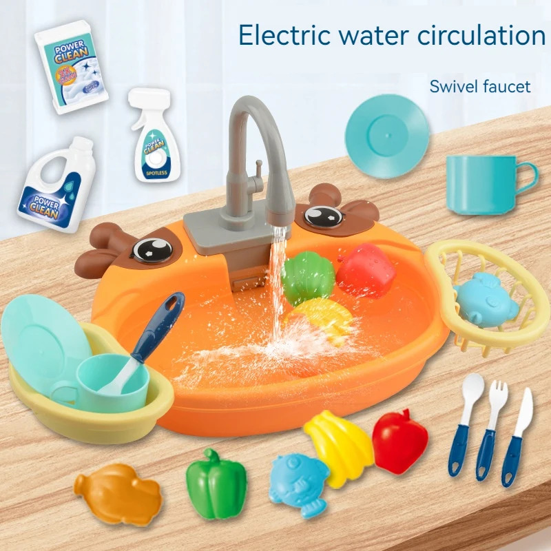Toy Kitchen Set for Toddlers w - Kids Outdoor Kitchen Accessories recension och pris