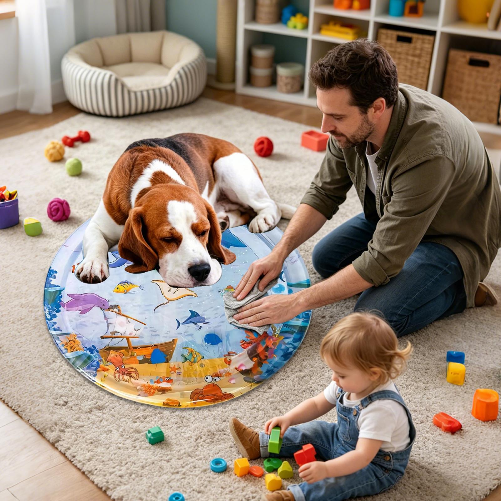 Thicken Interactive Cat Play M - Slip Slide Water Mat recension och pris