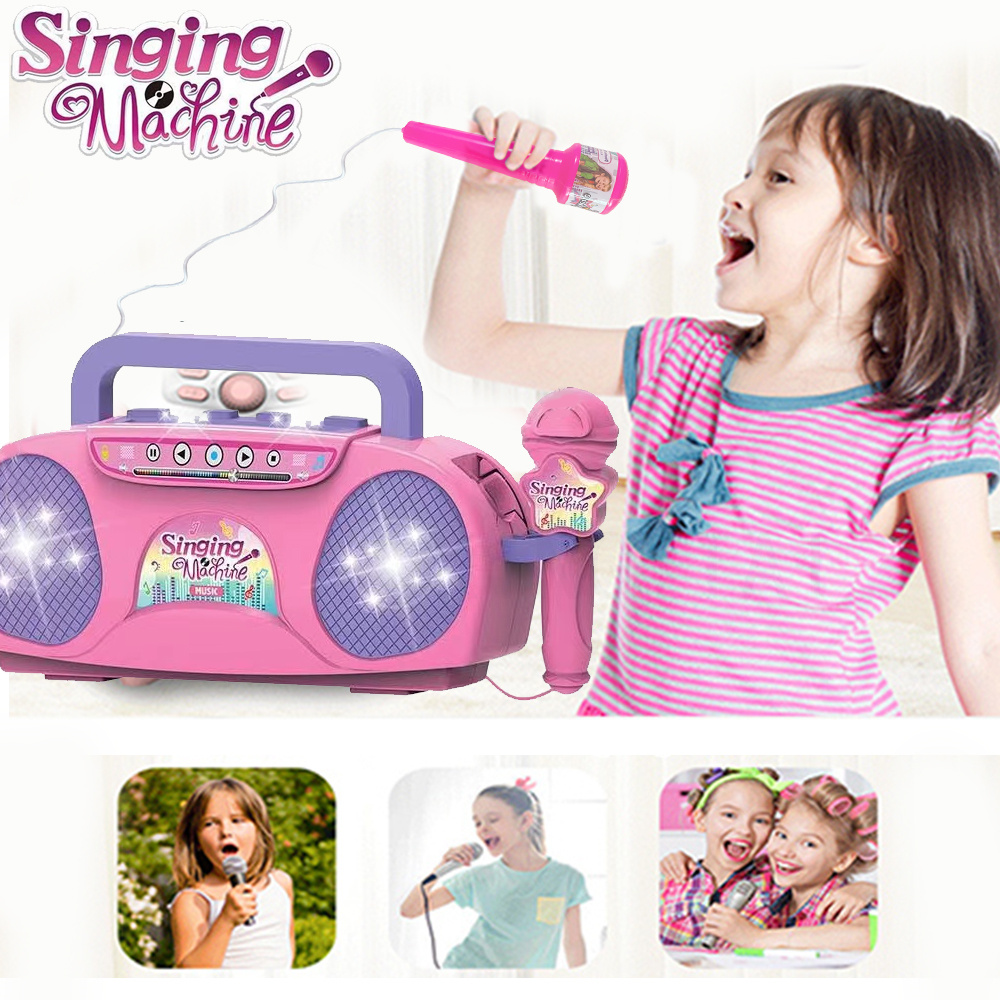 Kids Microphone Karaoke Machin - Kids Outdoor Instruments recension och pris