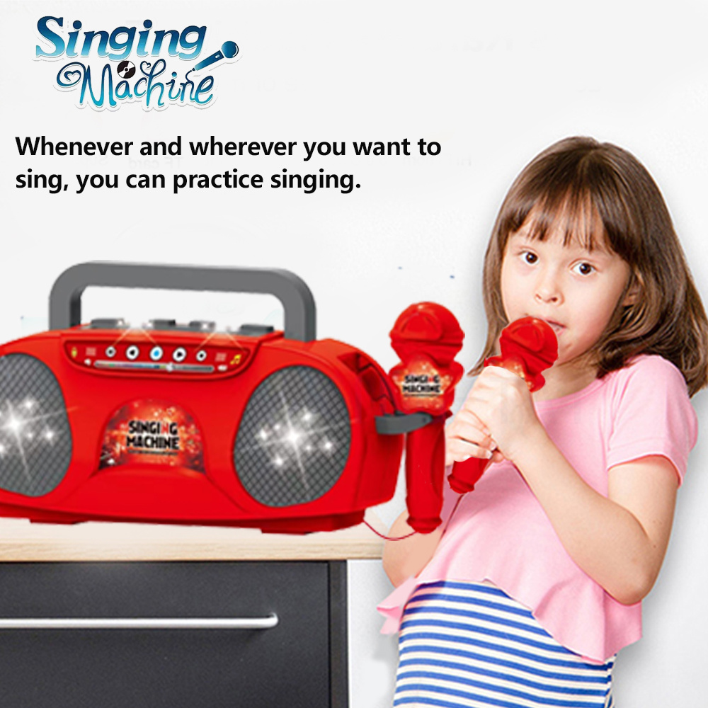 Kids Microphone Karaoke Machin - Kids Outdoor Instruments recension och pris