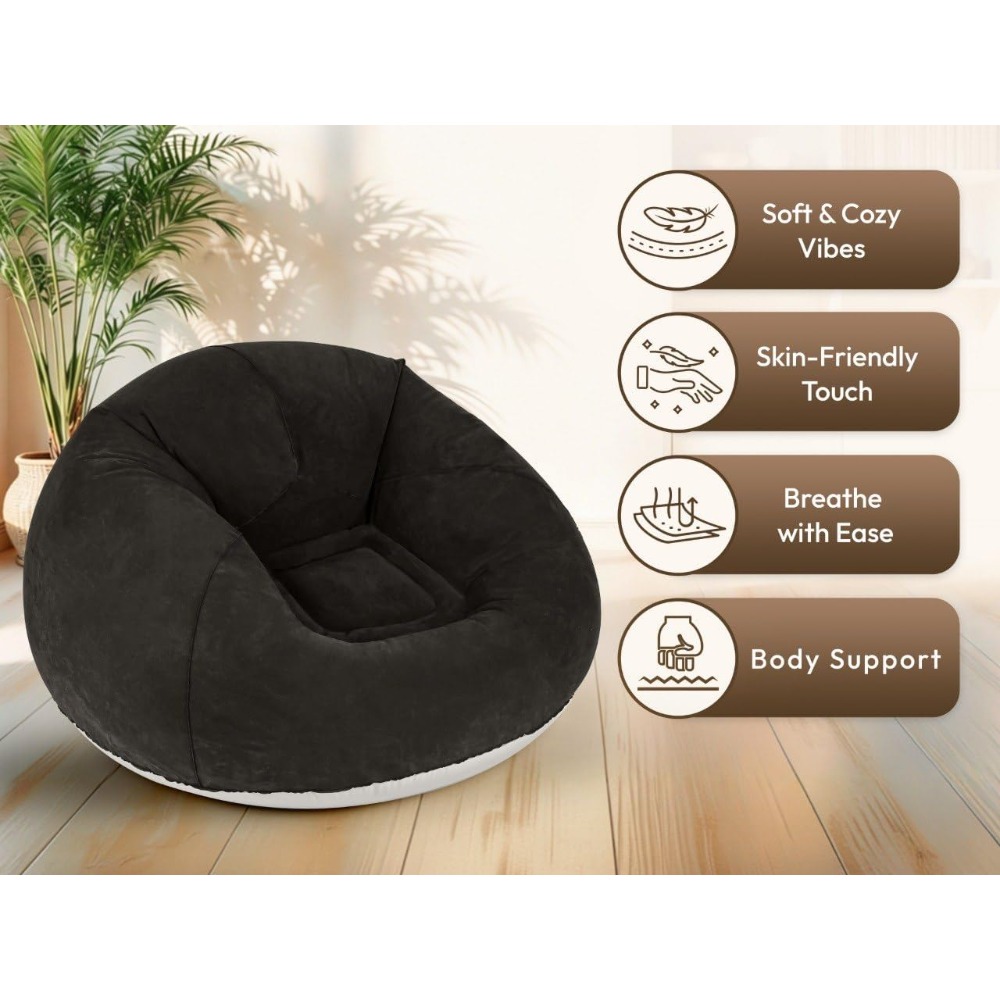 Inflatable Bean Bag Chair with - Kids Outdoor Folding Chair recension och pris