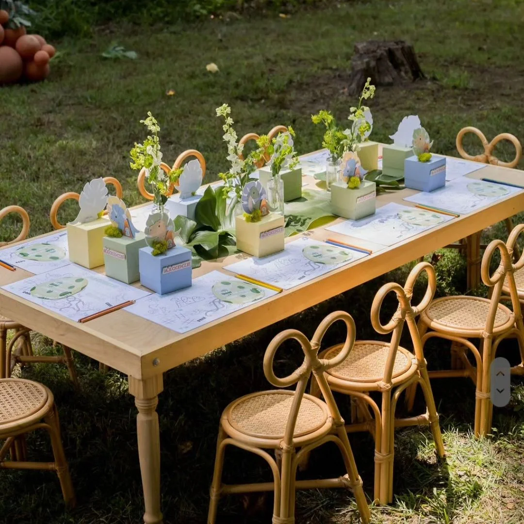 For Commercial Outdoor Rattan  - Kids Outdoor Chair And Table recension och pris