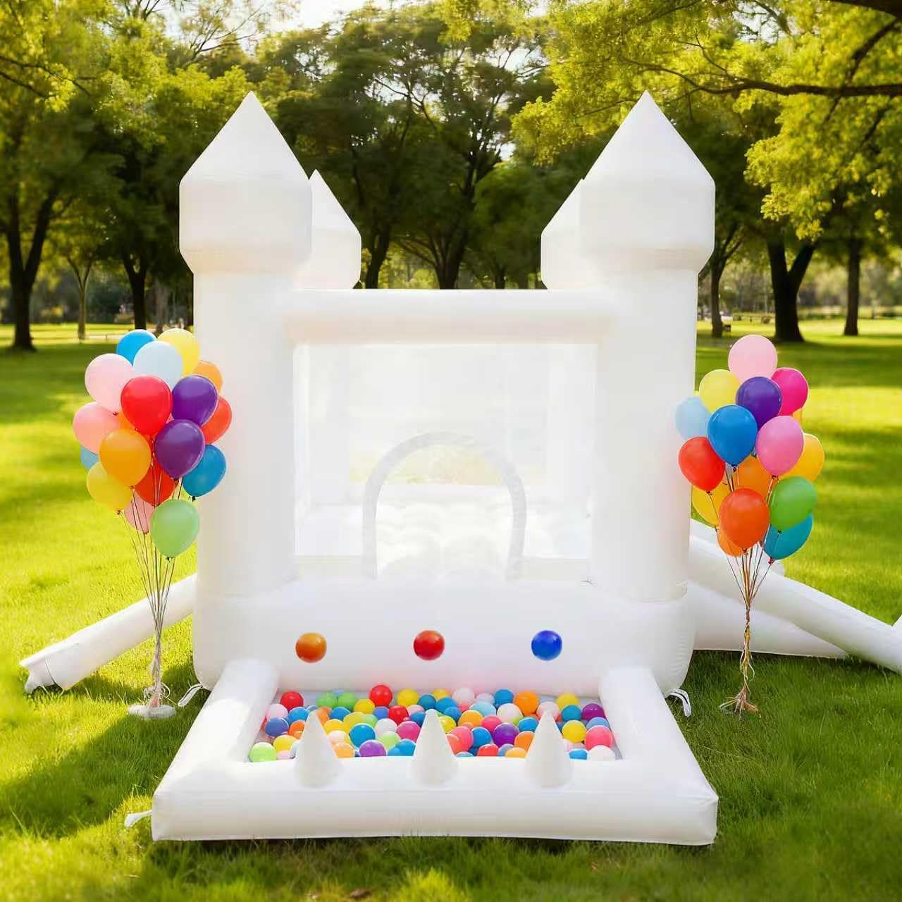 White Bounce House, Indoor and - Kids Outdoor Ball recension och pris