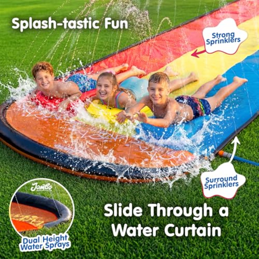 25Ft Premium XXL Slip Splash a - Slip Slide Water Mat recension och pris