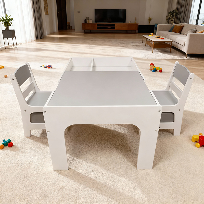 Modern Wooden Kids Table and C - Kids Outdoor Chair And Table recension och pris