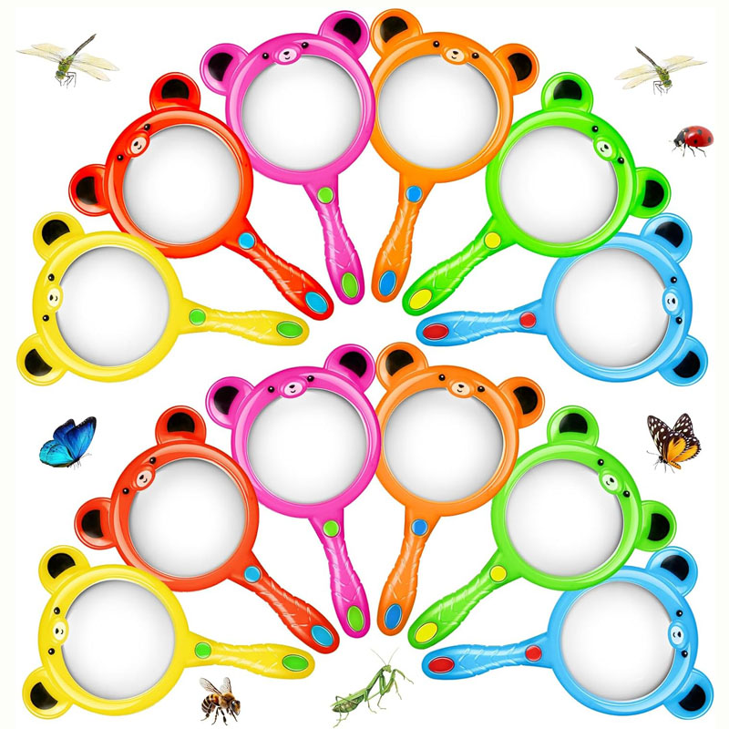 3PCS Cartoon Cute Hand Lens Ma - Kids Outdoor Explorer Kit recension och pris