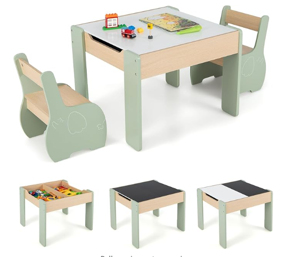 Children's Modern Wooden Table - Kids Outdoor Chair And Table recension och pris