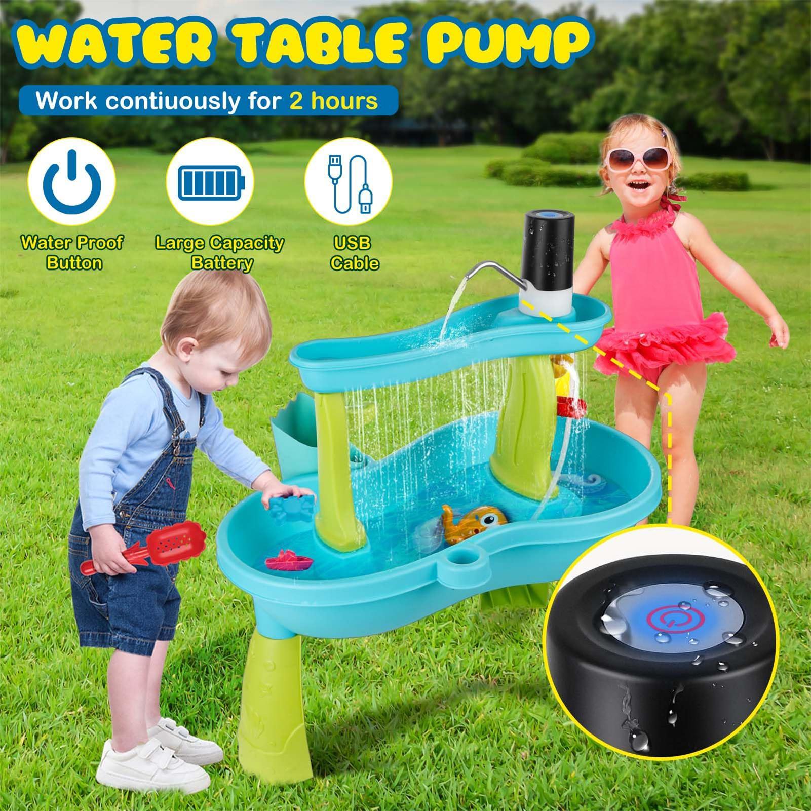 Small Cordless Rechargeable Wa - Kids Outdoor Water Play Table recension och pris