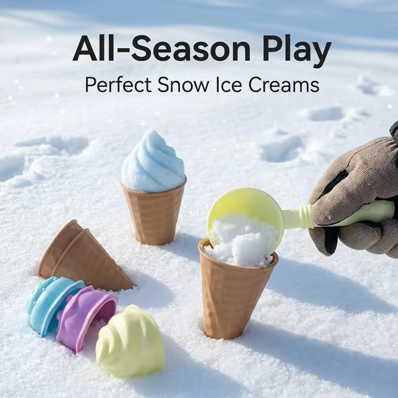 Kids Ice Cream Cone Sand Mold  - Kids Outdoor Exercise Equipment recension och pris