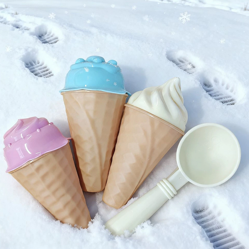 Kids Ice Cream Cone Sand Mold  - Kids Outdoor Exercise Equipment recension och pris