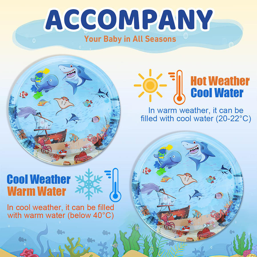 Water Sensory Play Mat Thicken - Slip Slide Water Mat recension och pris