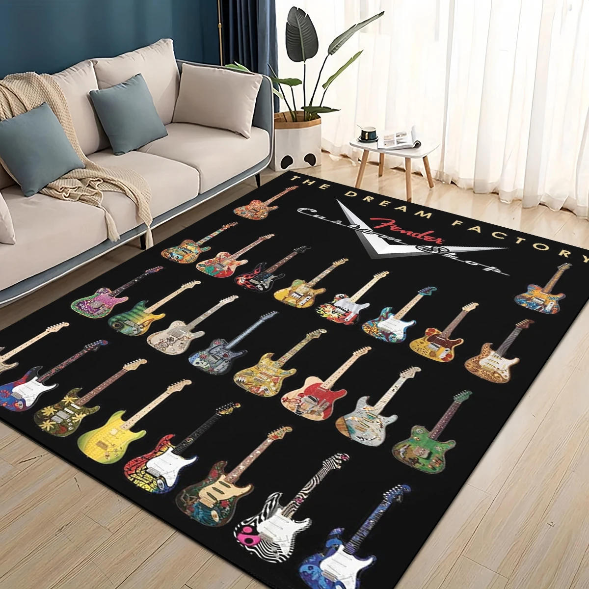 3D Retro Fender logo Guitar In - Kids Outdoor Instruments recension och pris