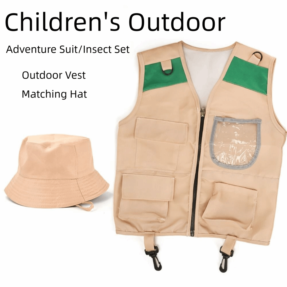 Multicolor Explorer Hat Vest C - Kids Outdoor Explorer Kit recension och pris