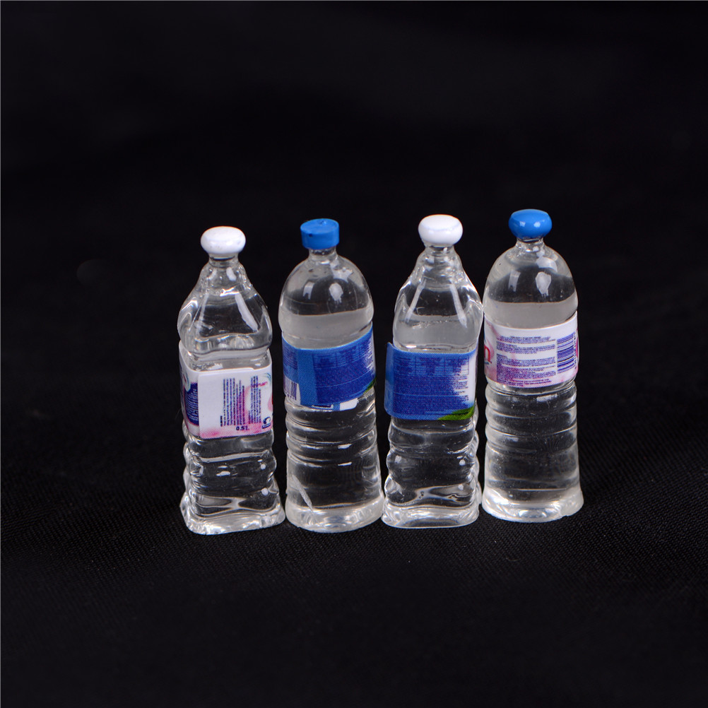 4 PCS mini Mineral water bottl - Kids Outdoor Kitchen Accessories recension och pris
