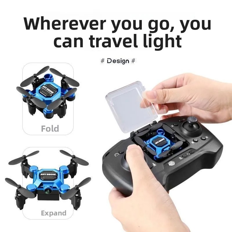 Mini Folding Mosquito Drone wi - Kids Outdoor Exercise Equipment recension och pris