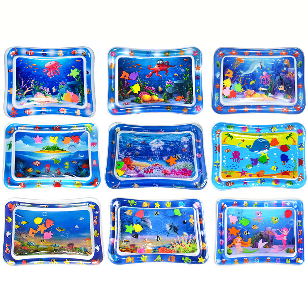 1pc Inflatable PVC Playing Mat - Kids Outdoor Water Play Table recension och pris