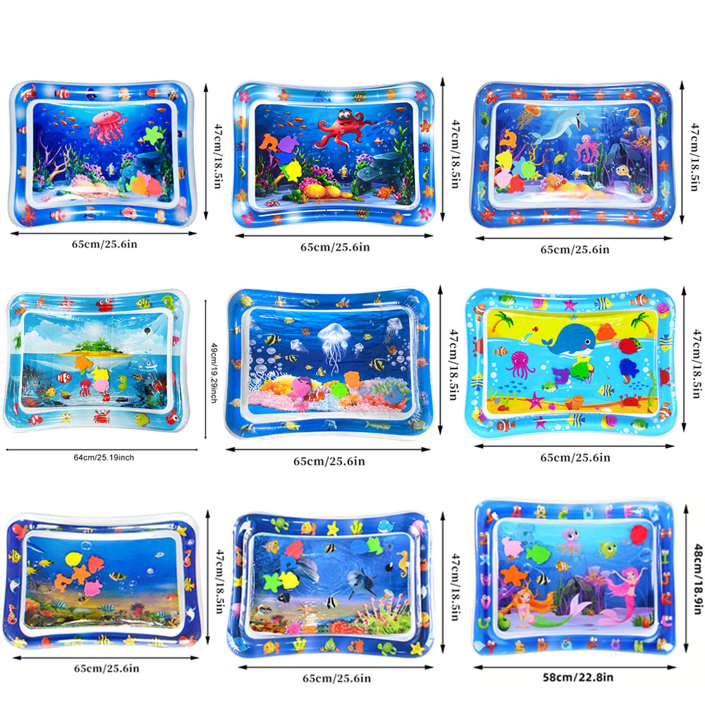 1pc Inflatable PVC Playing Mat - Kids Outdoor Water Play Table recension och pris