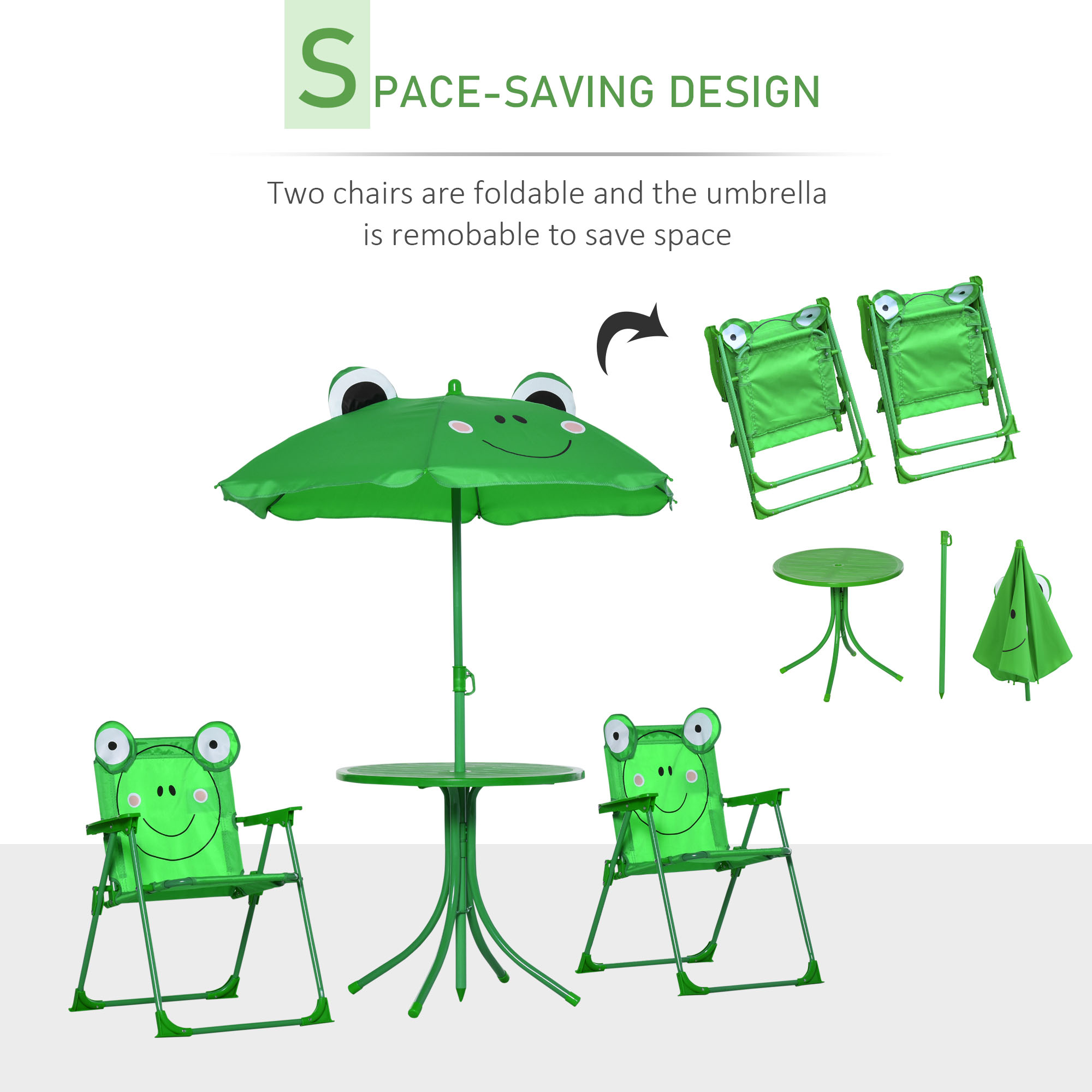 Kids Table and Chair Set, Outd - Kids Outdoor Chair And Table recension och pris