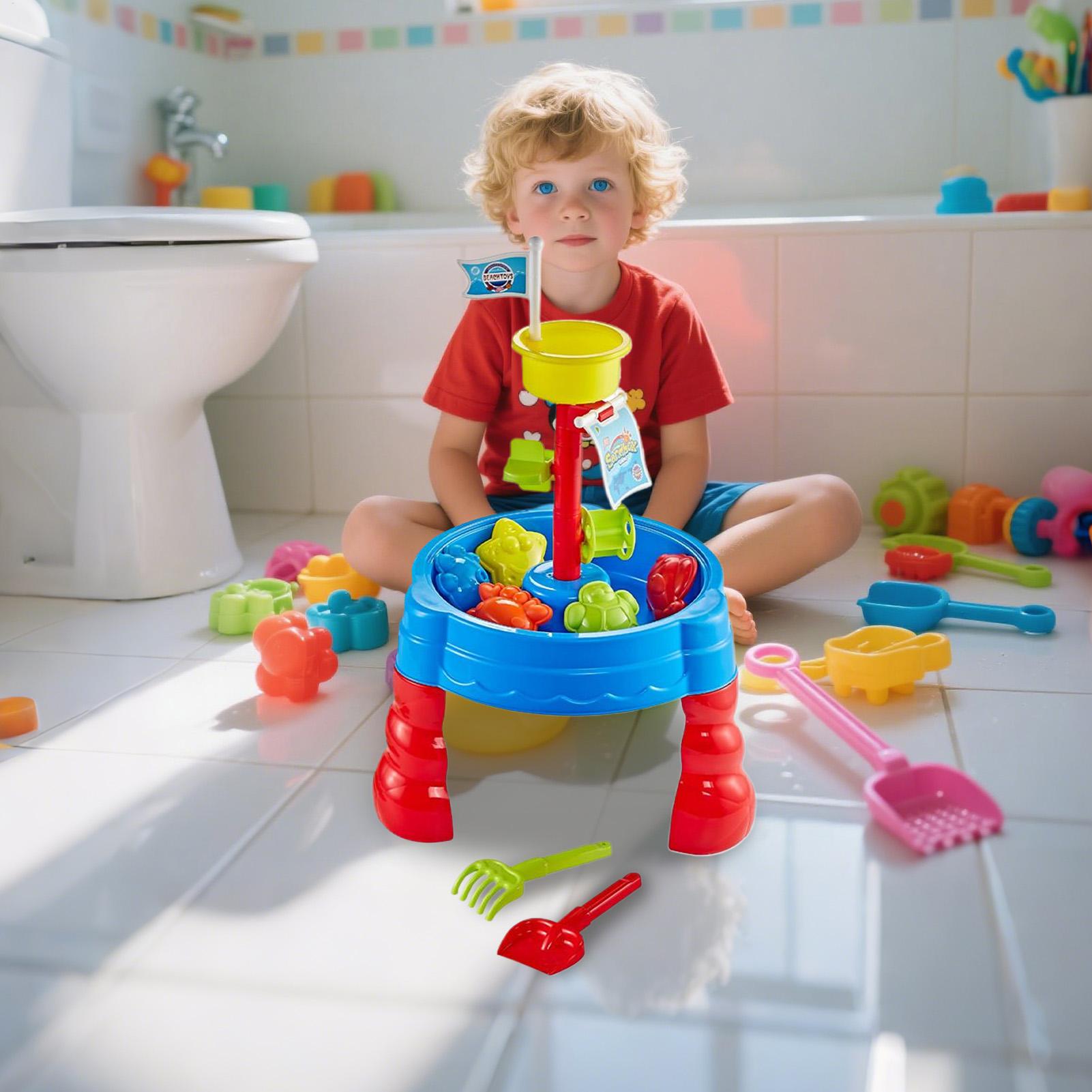 Sand and Water Table Water Pla - Kids Outdoor Water Play Table recension och pris