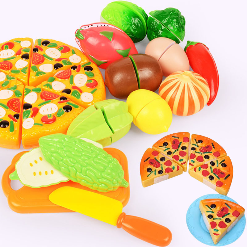 Children Toys Cutting Fruits a - Kids Outdoor Kitchen Accessories recension och pris