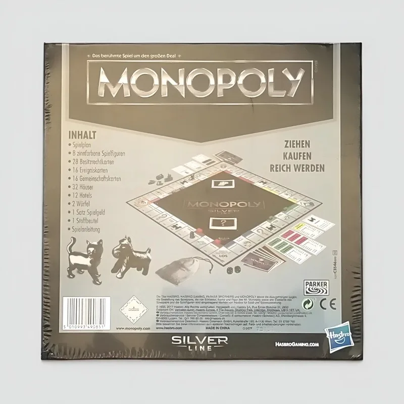 Hasbro Monopoly Figure Silvery - Hasbro Game Monopoly recension och pris