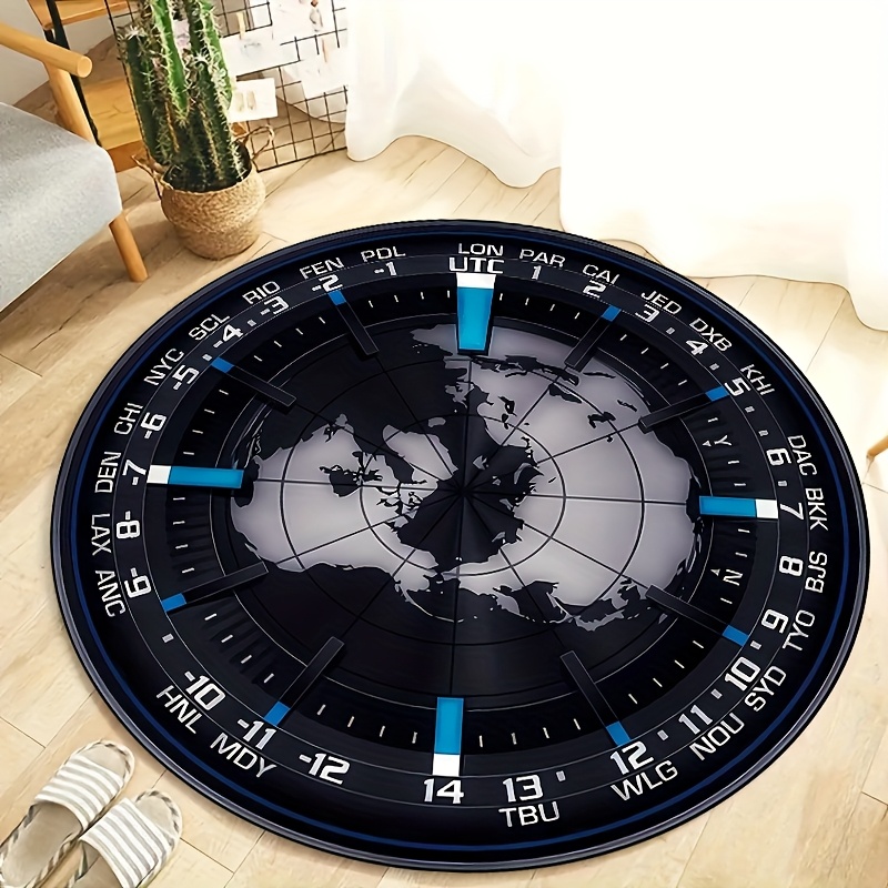 World Time Zone Clock Print Ro - Kids Outdoor Zone recension och pris