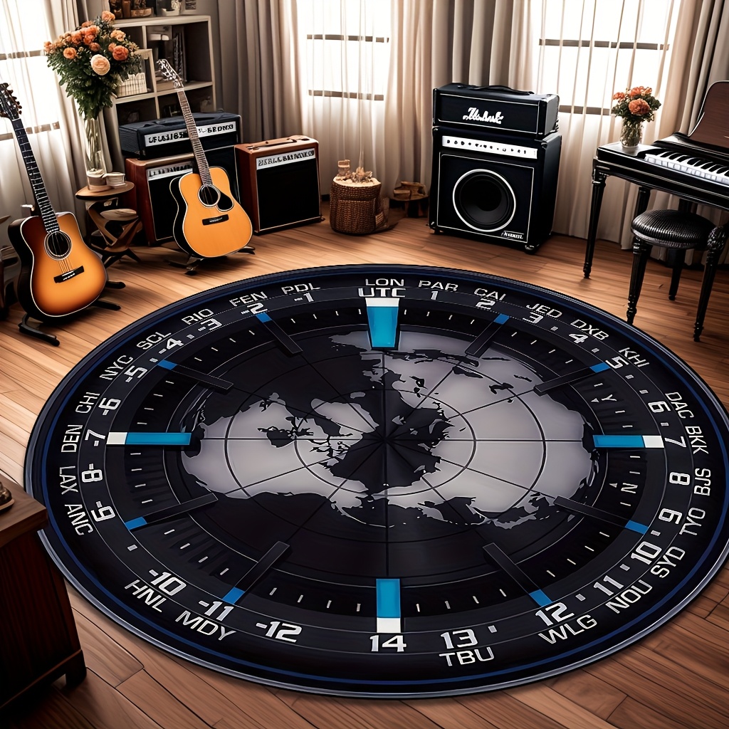 World Time Zone Clock Print Ro - Kids Outdoor Zone recension och pris