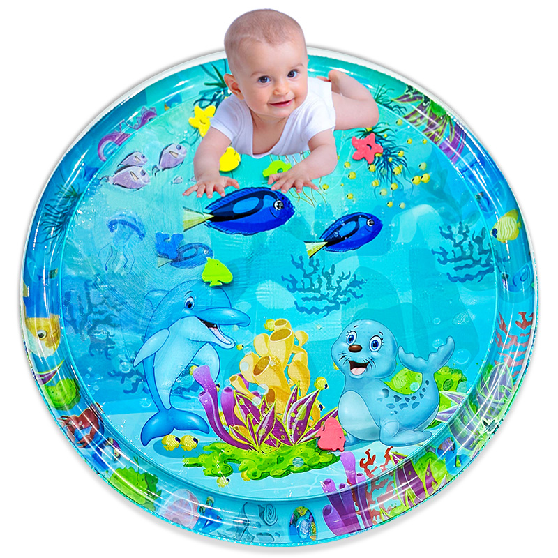 1pc 100cm Large Baby Playing W - Slip Slide Water Mat recension och pris