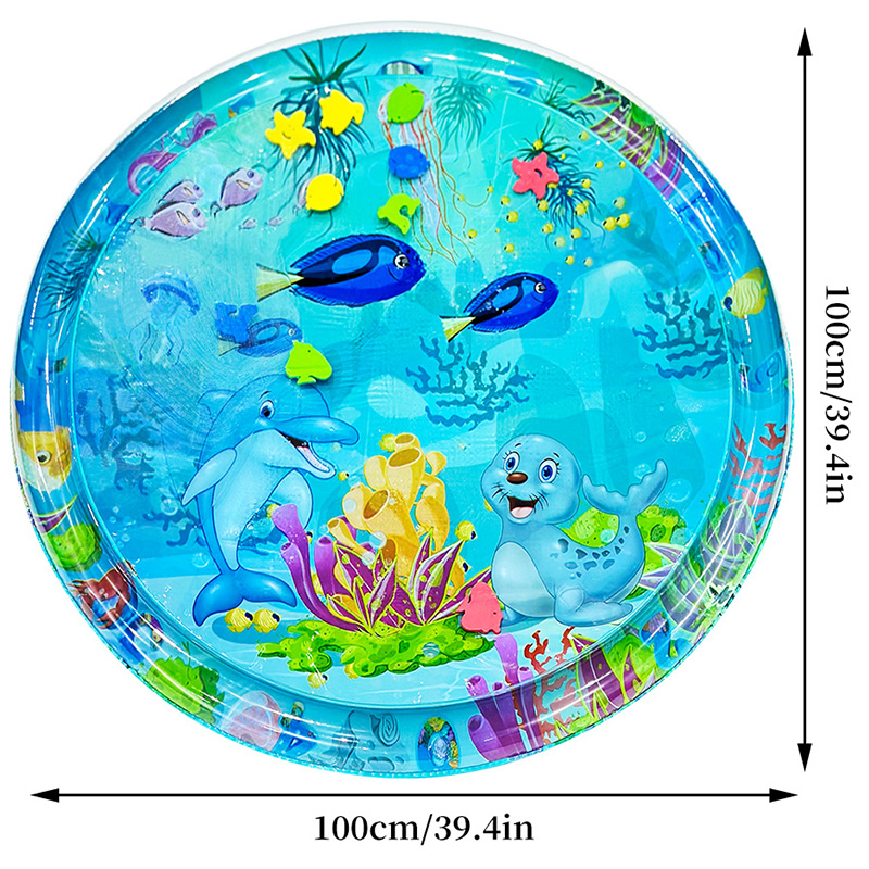 1pc 100cm Large Baby Playing W - Slip Slide Water Mat recension och pris