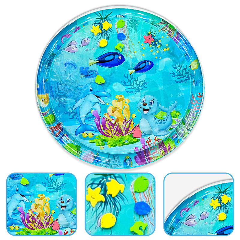 1pc 100cm Large Baby Playing W - Slip Slide Water Mat recension och pris