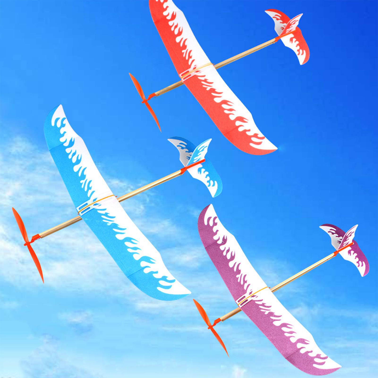 Rubber Band Airplanes Powered  - Kids Outdoor Exercise Equipment recension och pris