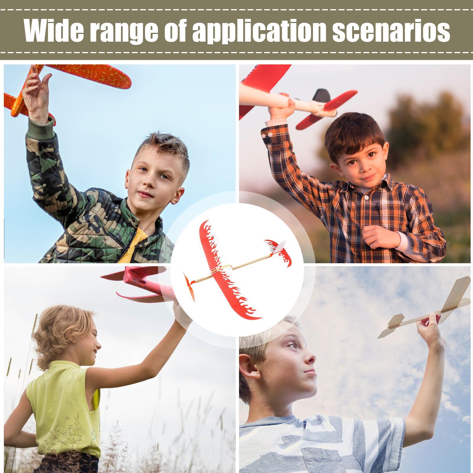 Rubber Band Airplanes Powered  - Kids Outdoor Exercise Equipment recension och pris